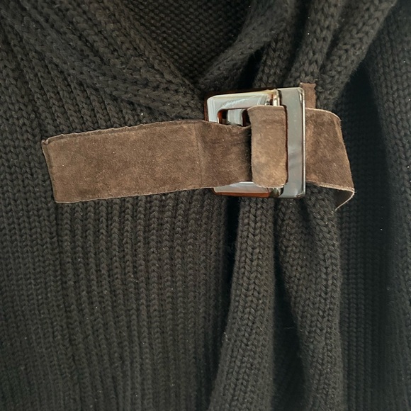 Soft Surroundings Country Weekend Sweater Black Size XS - Picture 4 of 6